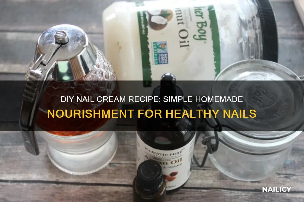 how to make nail cream at home