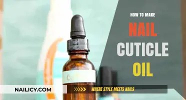 DIY Nail Care: Crafting Your Own Nourishing Cuticle Oil at Home