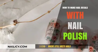 DIY Nail Decals: Easy Nail Polish Art Tutorial for Beginners