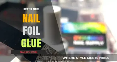 DIY Nail Foil Glue: Easy Homemade Recipe for Stunning Manicures