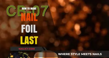 Long-Lasting Nail Foil Tips: Secrets for Durable, Shiny Manicures