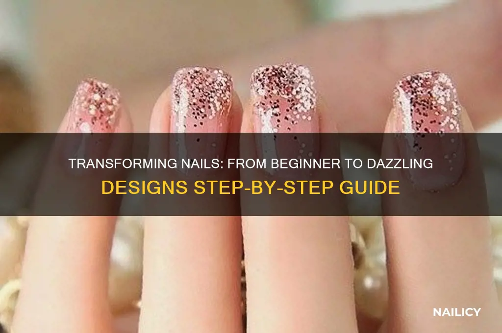 how to make nail from beeing to dend
