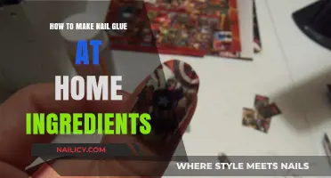 DIY Nail Glue Recipe: Simple Homemade Ingredients for Strong Hold