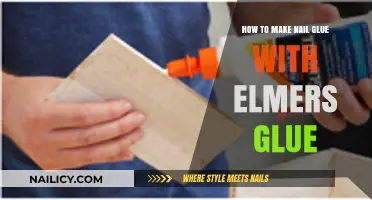 DIY Nail Glue Hack: Using Elmer’s Glue for Strong Hold