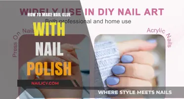 DIY Nail Glue Hack: Create Strong Adhesive Using Nail Polish