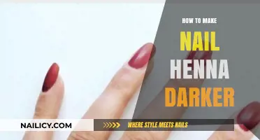 Enhance Your Nail Henna: Tips for Achieving a Rich, Dark Stain