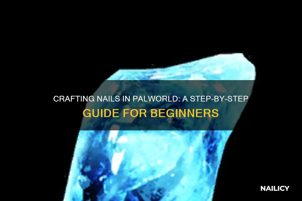 how to make nail in palworld