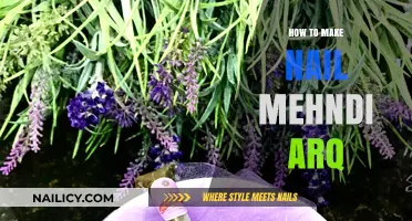 Create Stunning Nail Mehndi Arq: A Step-by-Step DIY Guide
