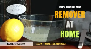 Make Your Own Nail Paint Remover at Home