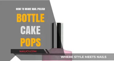 Creative Nail Polish Bottle Cake Pops: A Sweet DIY Tutorial