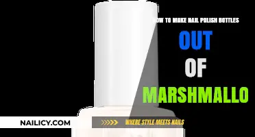Crafting Sweet Nail Polish Bottles: Marshmallow DIY Tutorial
