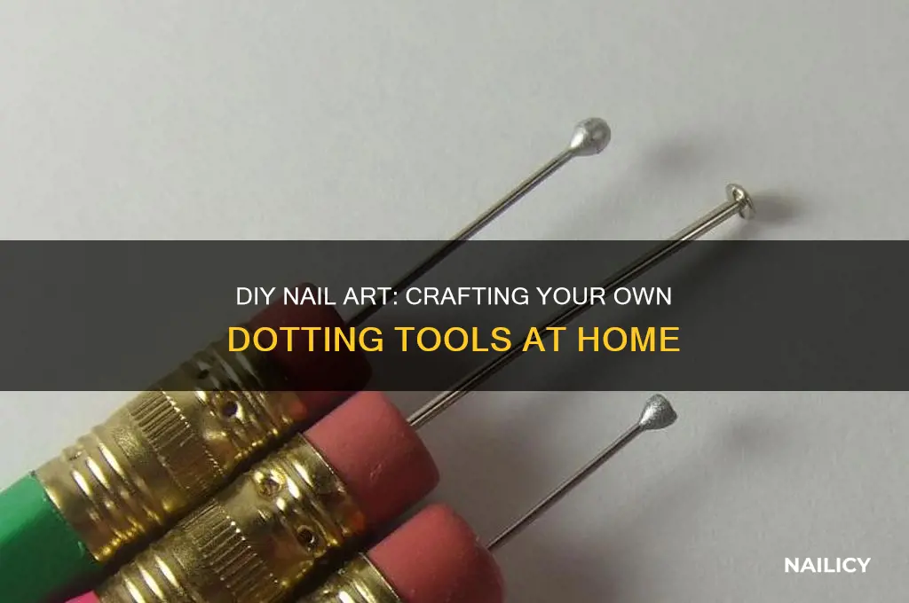how to make nail polish dotting tools