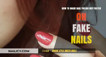 Quick-Dry Tips: Accelerate Nail Polish Drying on Fake Nails