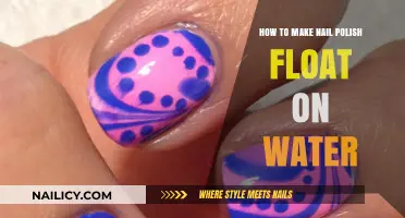 Master the Art of Floating Nail Polish on Water Easily