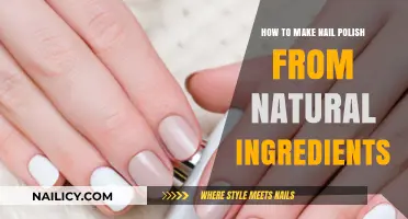 Create Your Own Natural Nail Polish: Simple DIY Recipe Guide