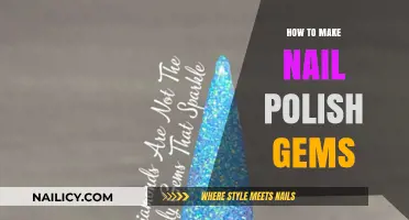 Create Stunning DIY Nail Polish Gems: Easy Crafting Guide