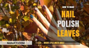 Create Stunning Nail Polish Leaves: Easy DIY Craft Tutorial