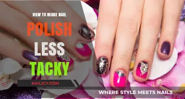 Quick Fixes to Make Tacky Nail Polish Smooth and Shiny