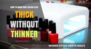 Revive Thick Nail Polish: Simple DIY Solutions Without Thinner