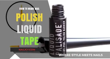 DIY Nail Polish Liquid Tape: Easy Steps for Perfect Manicures