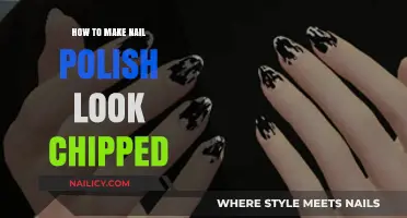 Master the Distressed Look: Easy Tips for Chipped Nail Polish