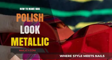 Achieve Stunning Metallic Nails: Easy DIY Polish Transformation Tips