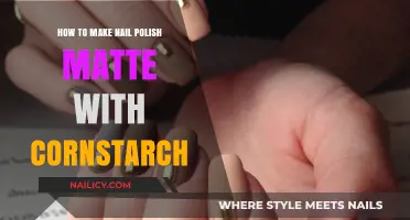 DIY Matte Nails: Cornstarch Hack for a Velvet Finish