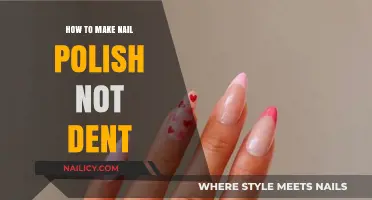 Prevent Nail Polish Dents: Quick Tips for a Flawless Manicure