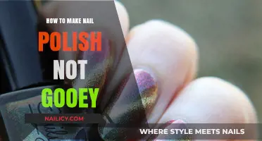 Fix Gooey Nail Polish: Quick Tips for Smooth Application