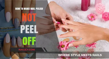 Long-Lasting Manicure Secrets: Prevent Nail Polish Peeling Easily