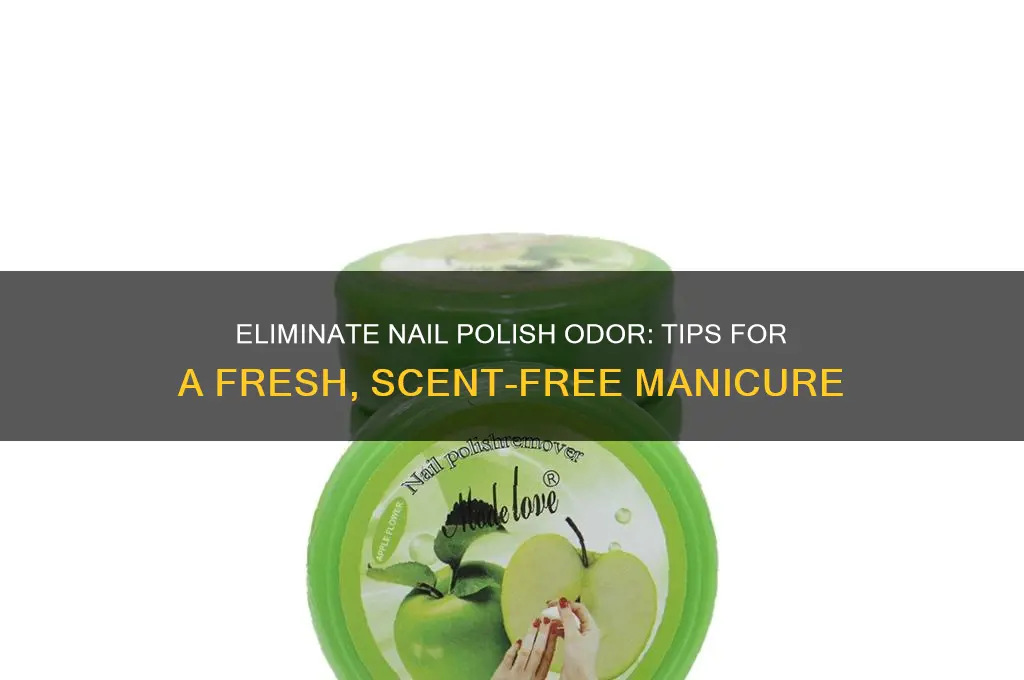 how to make nail polish not smell
