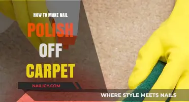 Quickly Remove Nail Polish from Carpet: Easy DIY Cleaning Tips