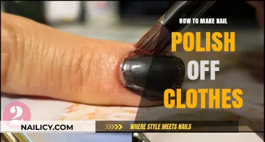 Quick Fix: Removing Nail Polish Stains from Clothes Effortlessly