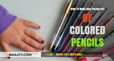 DIY Nail Polish: Transforming Colored Pencils into Vibrant Manicures