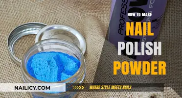 DIY Nail Polish Powder: Easy Steps to Create Your Own Manicure Magic