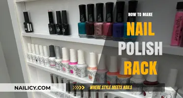 DIY Nail Polish Rack: Easy Steps to Organize Your Collection