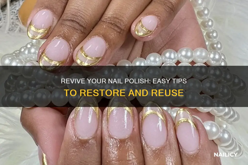 how to make nail polish re