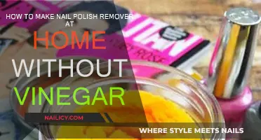 Make Nail Polish Remover at Home: No Vinegar Needed!