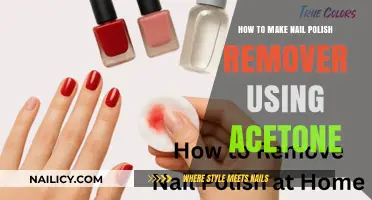 DIY Nail Polish Remover: A Simple Guide Using Acetone