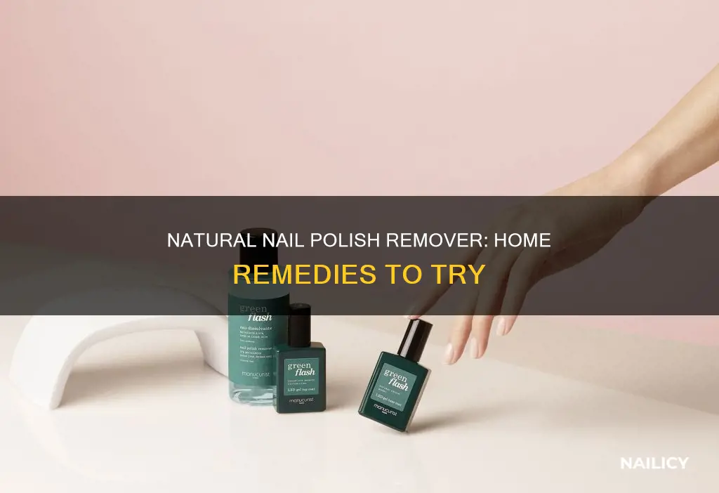 how to make nail polish remover with home remedies