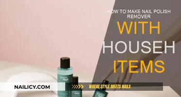 Creating Nail Polish Remover: Household Items to the Rescue
