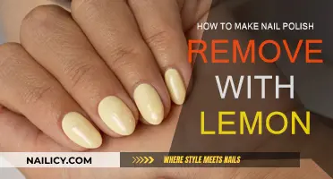 DIY Nail Polish Remover: Lemon Power!
