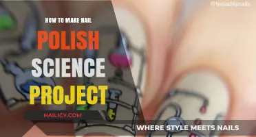 DIY Nail Polish Science: Crafting Colorful Chemistry Experiments at Home
