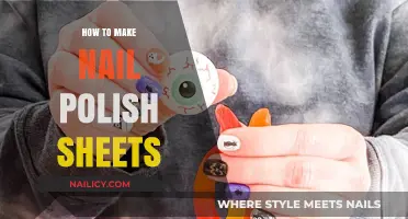 DIY Nail Polish Sheets: Easy Steps for Creative Manicures