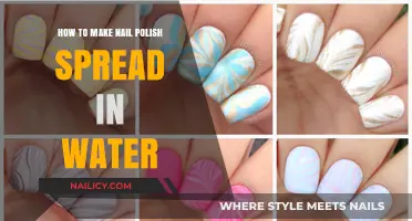 Master the Art: Making Nail Polish Spread in Water Effortlessly