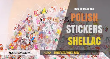 DIY Shellac Nail Polish Stickers: Easy Step-by-Step Guide