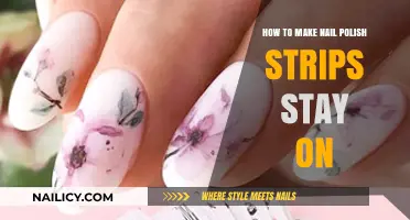 Long-Lasting Manicure Tips: Keeping Nail Polish Strips Intact and Shiny