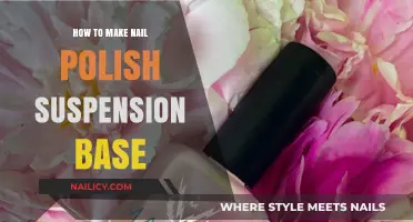 Crafting the Perfect Nail Polish Suspension Base: A Step-by-Step Guide