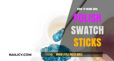 DIY Nail Polish Swatch Sticks: Easy Step-by-Step Guide