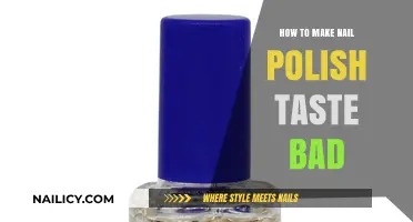 Bitter Brush: Safe Ways to Make Nail Polish Taste Awful